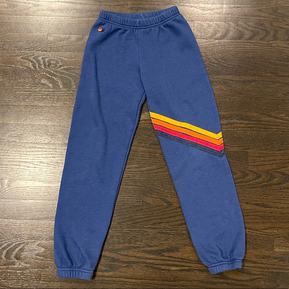 Aviator Nation Kids Chevron Sweatpants - EUC Size 10